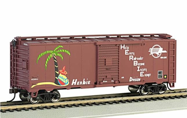 Bachmann 17022  PS1 40' Box Car - Missouri Pacific 'Herbie'