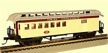 Bachmann 15206  Old Time Coach Clerestory Roof - Combine - Old Colony RR