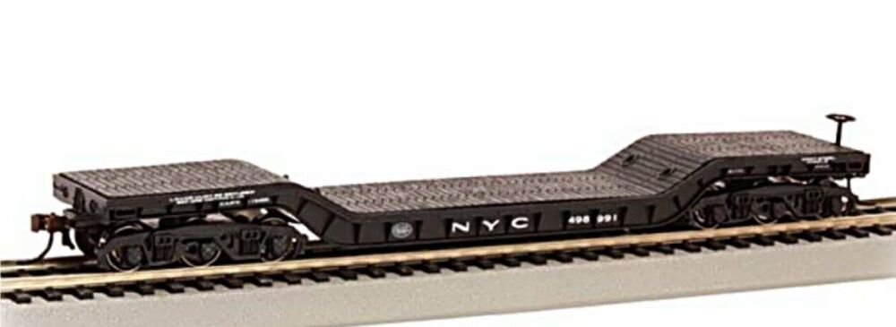 Bachmann 18341  52' Centre-Depressed Flat Car - New York Central #498991