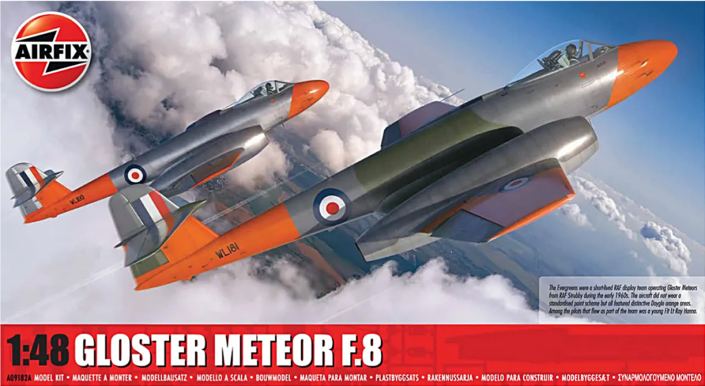 Airfix A09182  Gloster Meteor F.8