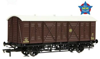 EFE Rail E87059  GWR 10T 'Bloater' Fish Van GWR Brown (Shirtbutton)