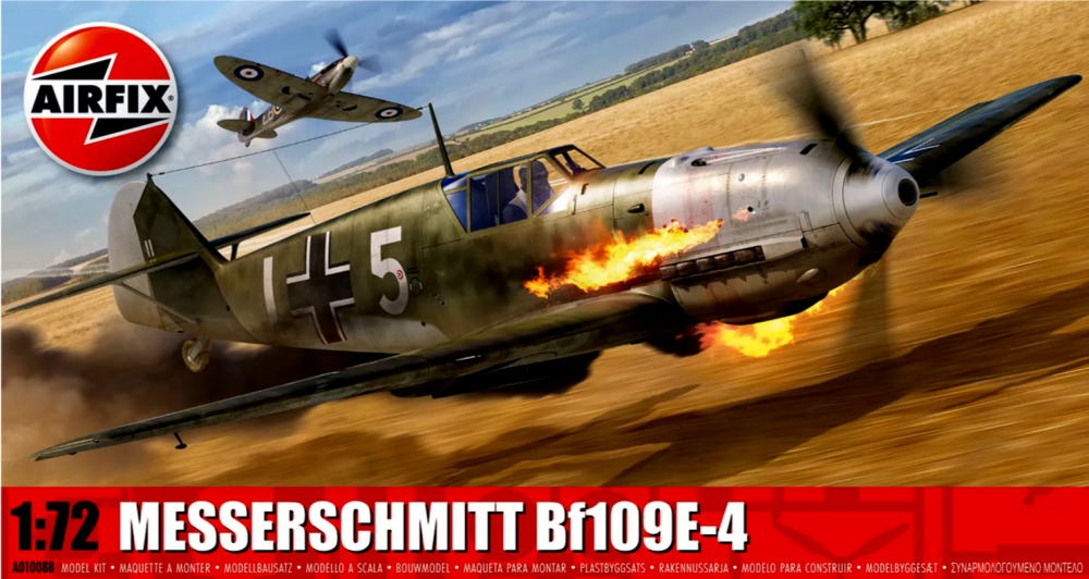 Airfix A01008B  Messerschmitt Bf109E-4 1:72