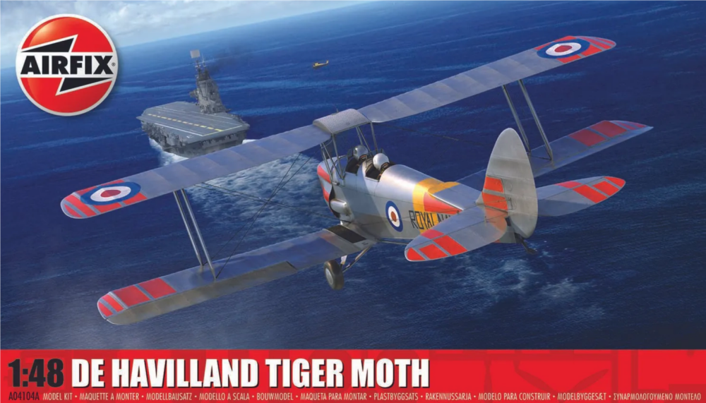 Airfix A04104A  de Havilland D.H.82a Tiger Moth 1:48