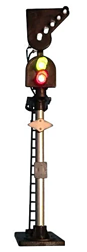 Eckon ES7R  2 Aspect Home Kit With RH Route Indicator Round Head 'OO'