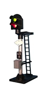 Eckon ES1  2 aspect Platform Starter signal kit round head 'OO'