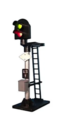 Eckon ES1  2 aspect Platform Starter signal kit round head 'OO'