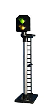 Eckon ES52  2 aspect Distant standard signal kit square head 'OO'