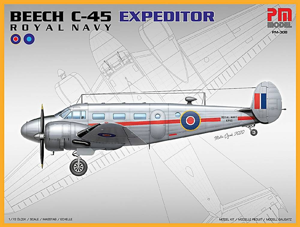 PM Model PM-308  Beechcraft C-45 Expeditor (RN)