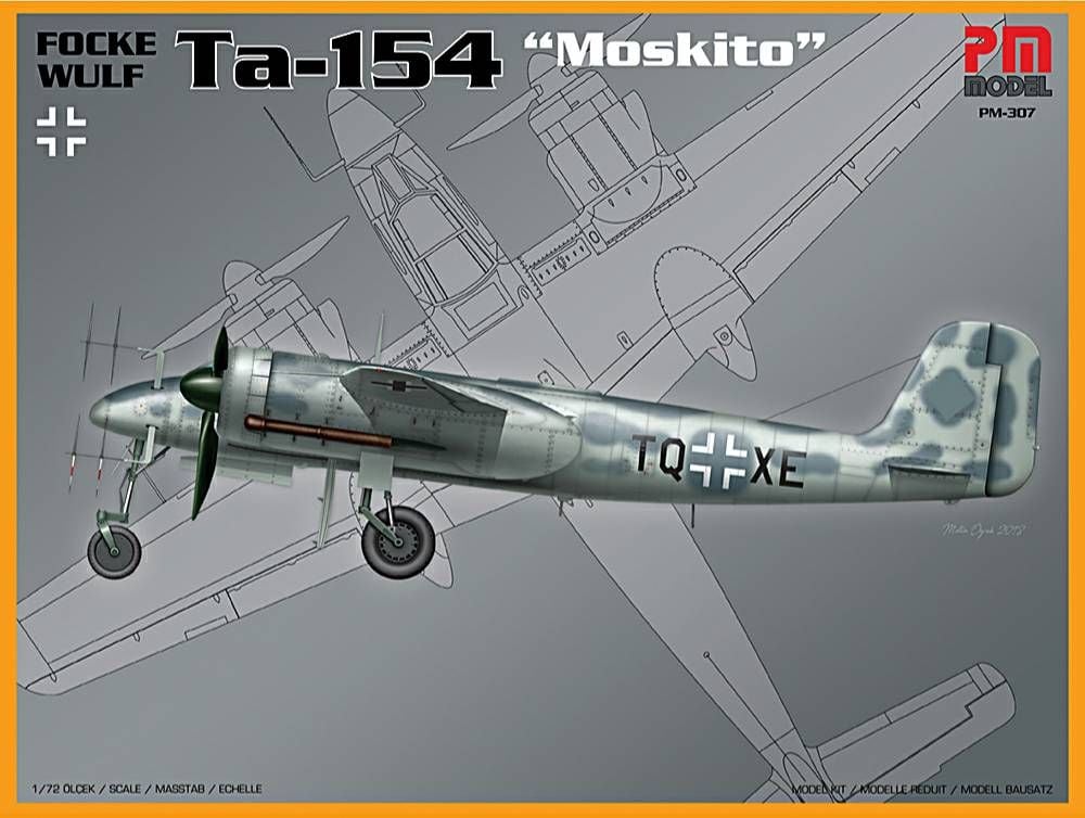 PM Model PM-307  Focke Wulf Ta-154 'Moskito'