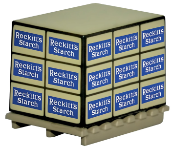 Oxford Diecast 76ACC007  Pallet Loads 'Reckitts Starch' x 4  'OO'