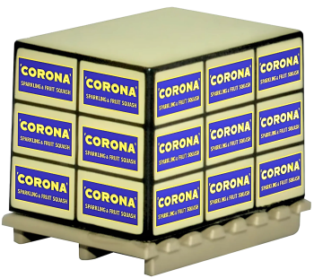 Oxford Diecast 76ACC011  Pallet Loads 'Corona Squash' x 4  'OO'