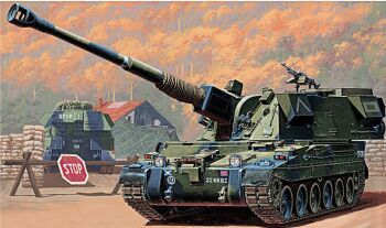 Trumpeter 00324  British Army AS-90 155mm SP Howitzer