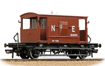 Bachmann 37-529C  LNER 20T Brake Van LNER Bauxite