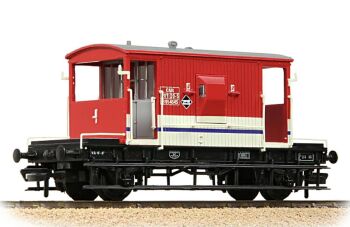 Bachmann 37-541  BR 20T Brake Van London Transport Barrier Vehicle Red & White