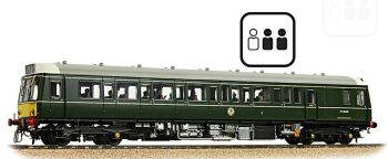 Bachmann 35-529PF  Class 121 Single-Car DMU W55028 BR Green (Small Yellow Panels) [PF]