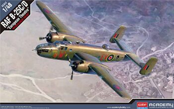 Academy 12339  British RAF B-25C/D European Theatre Medium Bomber Aircraft