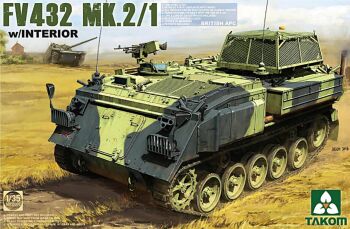 Takom 02066  British Army FV432 Mk 2/1 Armoured Personnel Carrier w/Interior 1:35