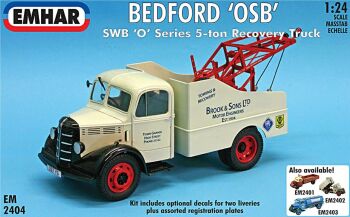 Emhar 2404  Bedford 'OSB' SWB O Series 5ton Recovery Truck 1:24