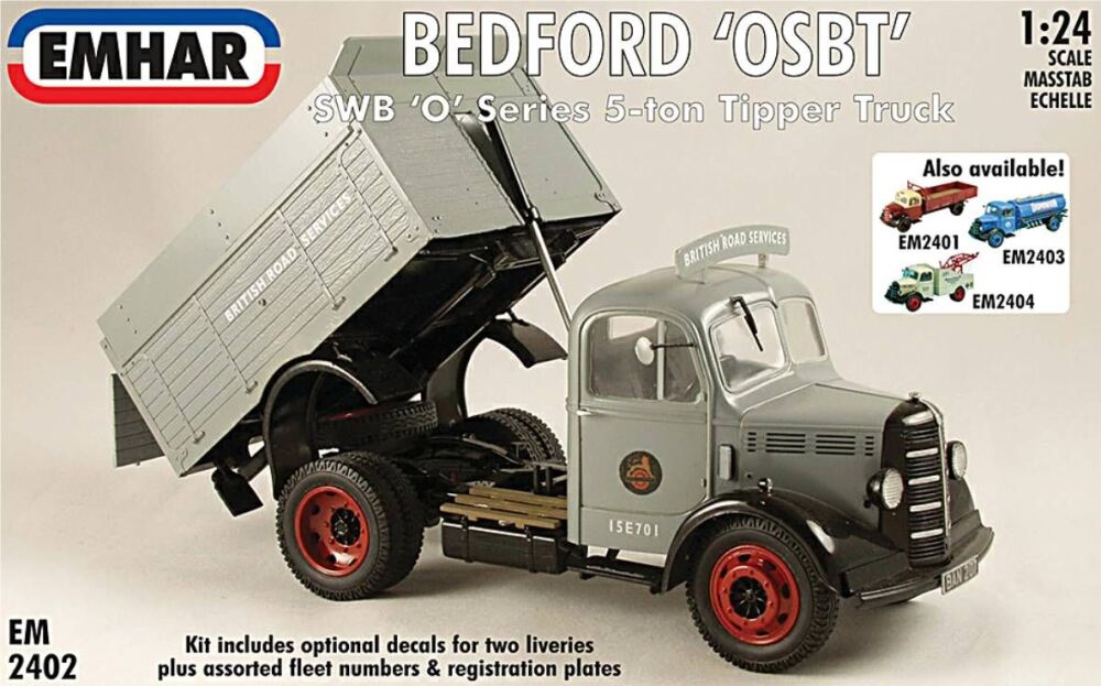 Emhar 2402  Bedford O Series SWB Tipper Truck 1:24