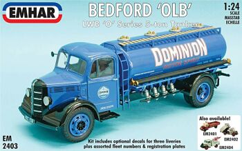 Emhar 2403  Bedford 'OLB' LWB O Series 5ton Tanker 1:24