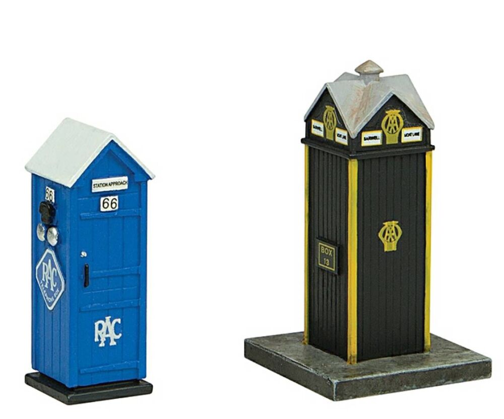 Scenecraft 44-585  Roadside Rescue Phone Boxes