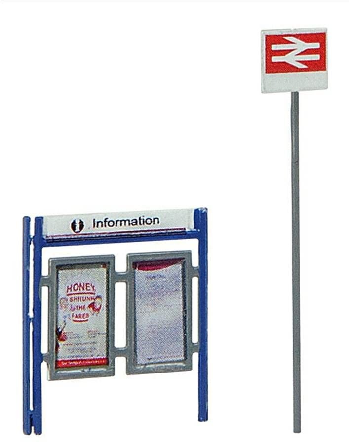 Scenecraft 42-548  Station Signage set (N)