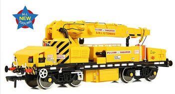 EFE Rail E87047  Plasser 12T YOB Diesel-Hydraulic Crane DRP81522 BR Departmental Yellow