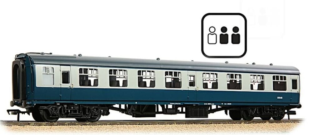 Bachmann 39-050JPF  BR Mk1 TSO Tourist Second Open BR Blue Grey [PF]