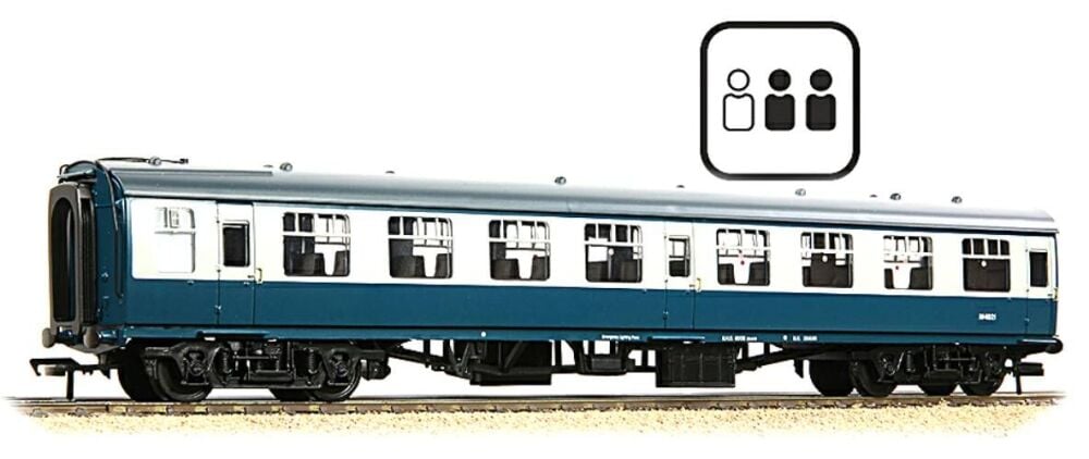 Bachmann 39-050HPF  BR Mk1 TSO Tourist Second Open BR Blue Grey [PF]