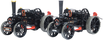 Oxford Diecast 76FBB006  Fowler BB1 Ploughing Engine X 2 Master & Mistress