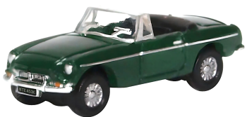 Oxford Diecast NMGB003  MGB Roadster British Racing Green