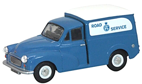 Oxford Diecast NMM017  RAC Morris 1000 Van