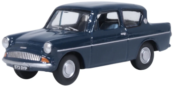 Oxford Diecast 76105011  Ford Anglia - Ambassador Blue