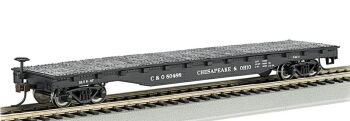 Bachmann 17322  52' Flat Car - Chesapeake & Ohio