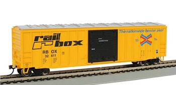 Bachmann 14901  50' Outside Braced Box Car - Railbox (with FRED)