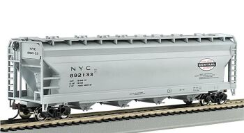 Bachmann 17523  56' ACF Center-Flow Hopper - New York Central - Grey