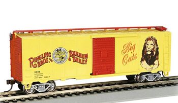 Bachmann 16612  40' Box Car - Ringling Bros. and Barnum & Bailey Lion Box Car