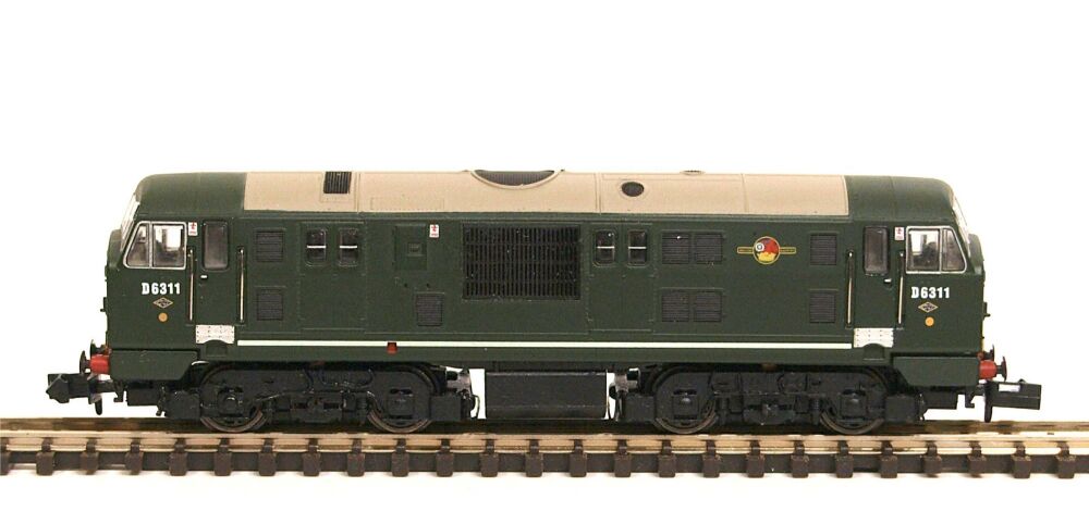 Dapol 2D-012-008-SU  BR Class 22 Diesel-Hydraulic loco D6311 (N scale)