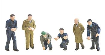 Scenecraft 36-403   Factory Workers & Foreman