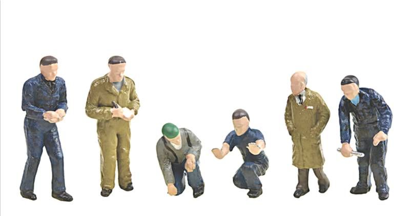 Scenecraft 36-403   Factory Workers & Foreman