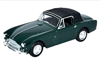 Oxford Diecast 76AMDB2002  Aston Martin DB2 MKIII DHC Dark British Racing Green