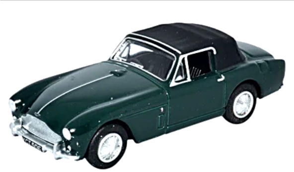 Oxford Diecast 76AMDB2002  Aston Martin DB2 MKIII DHC Dark British Racing G