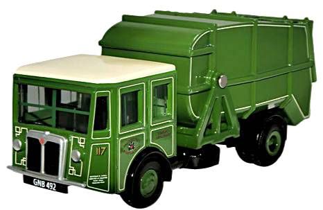 Oxford Diecast 76SD003  Manchester Corporation Shelvoke & Drewry Dustcart
