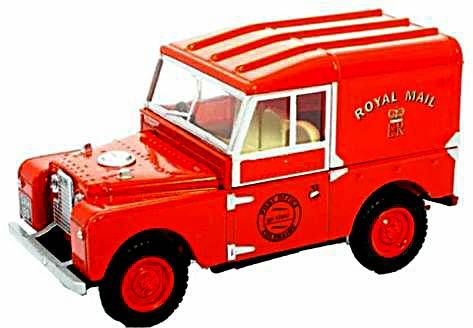 Oxford Diecast 76LAN188004  Royal Mail Land Rover