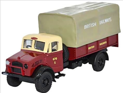 Oxford Diecast 76BD005  British Rail Bedford OY 3 Ton GS