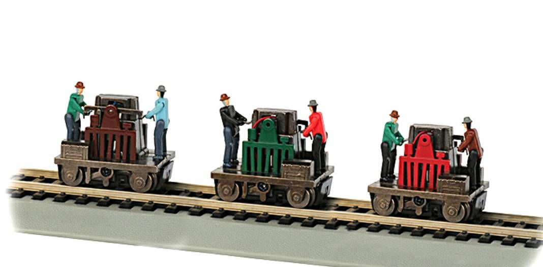 Bachmann (USA) 46202  Gandy Dancer - Assorted Colors