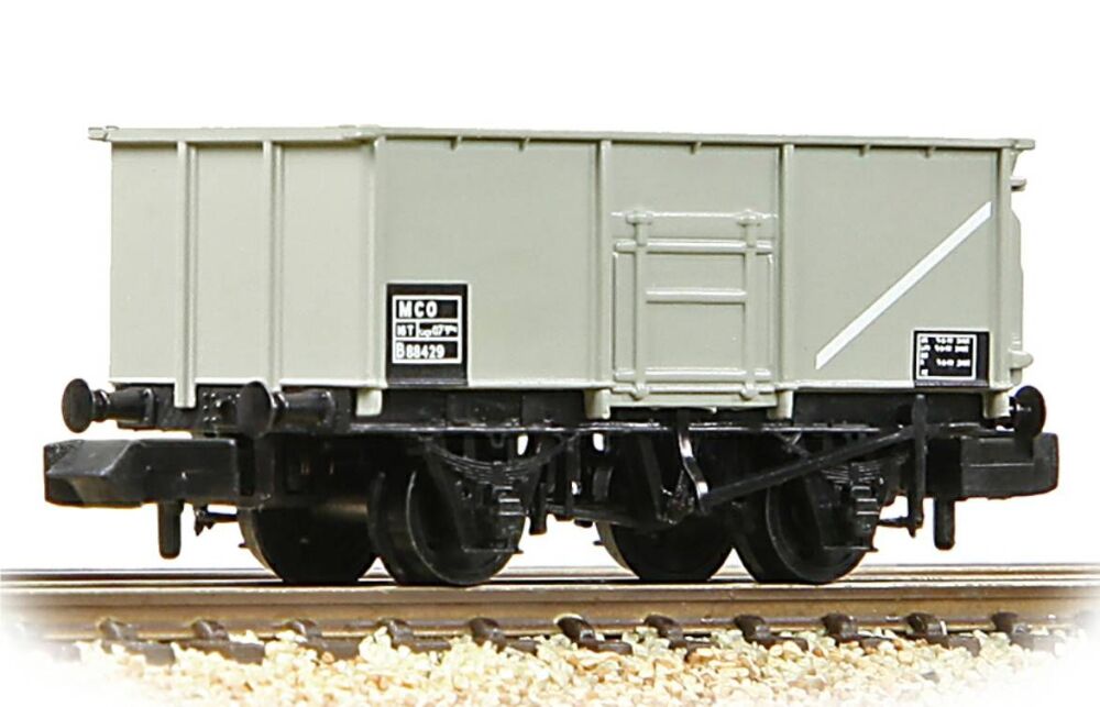 Graham Farish 377-255A  BR 16T Steel Mineral Wagon BR Grey (TOPS)