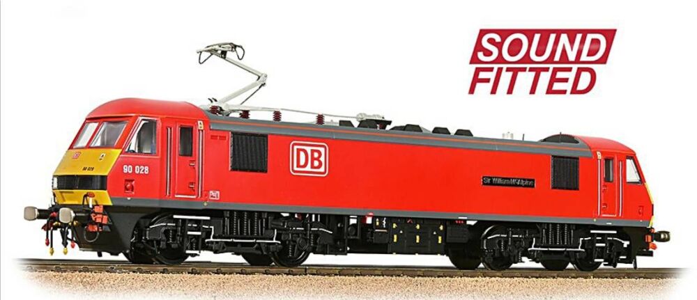 Bachmann 32-616KSF  Class 90 90028 ‘Sir William McAlpine’ DB Cargo