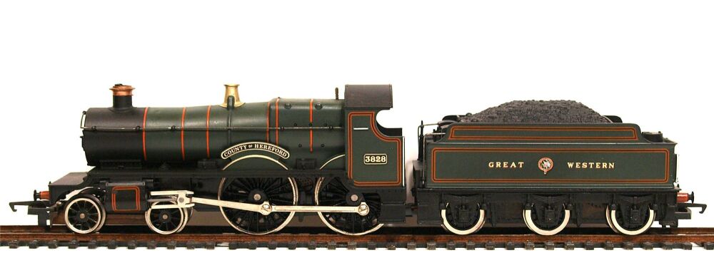 Hornby R298-SU  GWR 4-4-0 County Class 'County of Hereford' Limited Edition