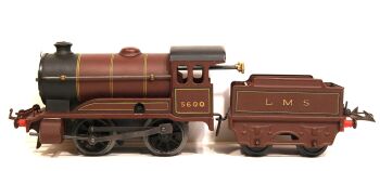 Hornby 501-SU  LMS 0-4-0 Tender loco type 501 (revised body) clockwork